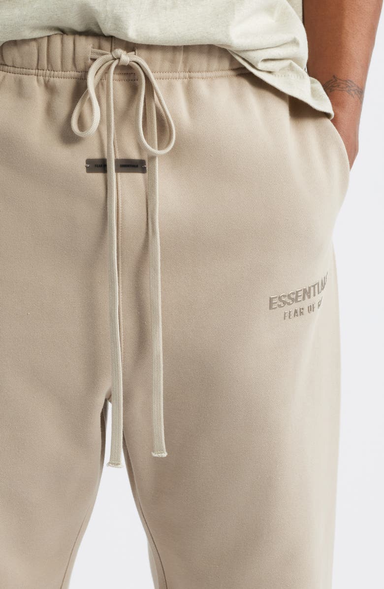 Fear of God Essentials Relaxed Fleece Sweatpants, Alternate, color, Timber