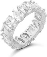 SHYMI Fancy Cubic Zirconia Eternity Band Ring