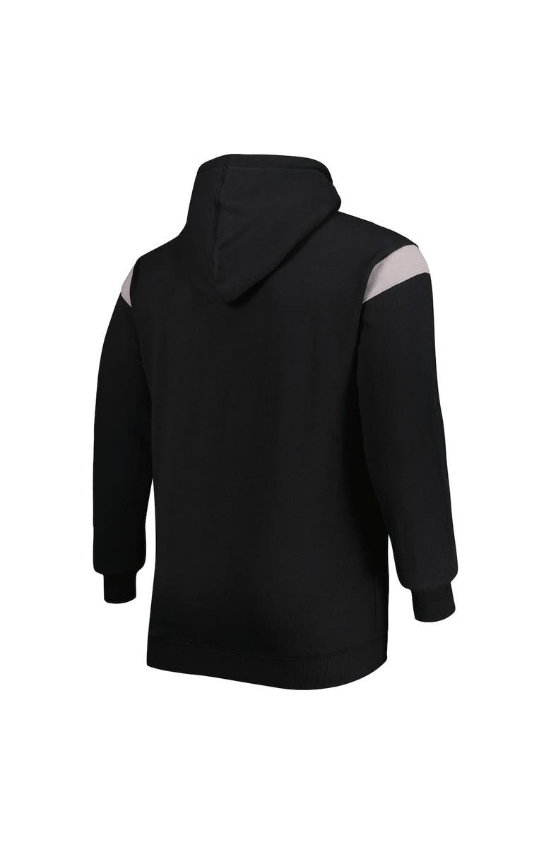 FANATICS Men's Fanatics Branded Black Las Vegas Raiders Big & Tall Call the Shots Pullover Hoodie, Alternate, color, Black