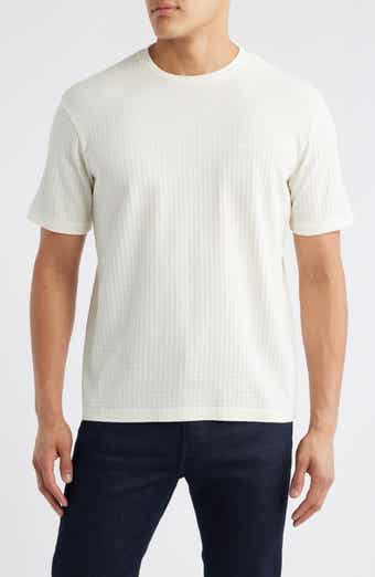 Emporio Armani Textured Cotton T-Shirt
