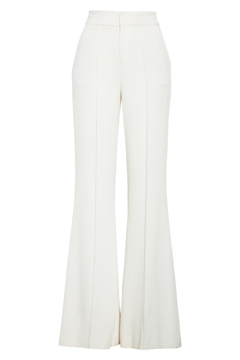 Dylan Bootcut Pants, Alternate, color, WHITE