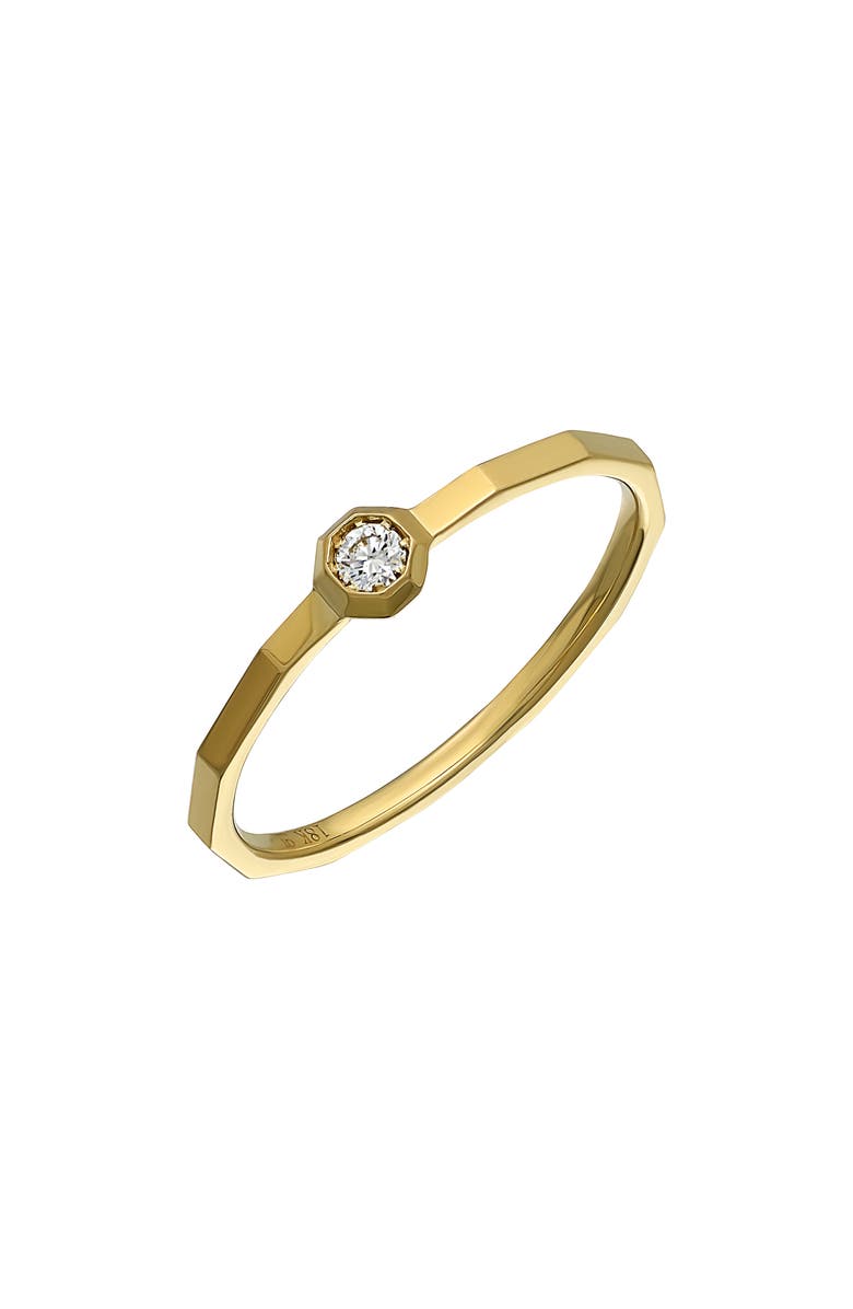 Bony Levy Monaco Diamond Stackable Ring, Main, color, 18K Yellow Gold