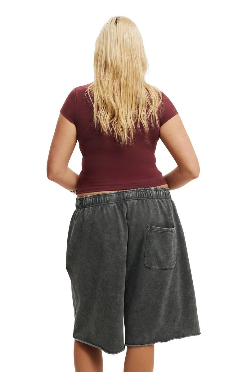 Cotton On Women's Classic Fleece Jort, Alternate, color, 