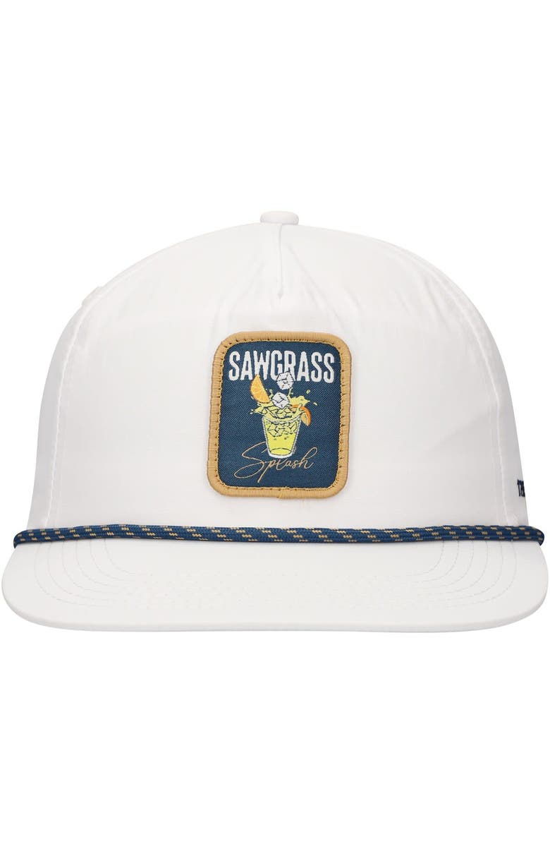 BARSTOOL GOLF Men's Barstool Golf White THE PLAYERS Snapback Hat, Alternate, color, White