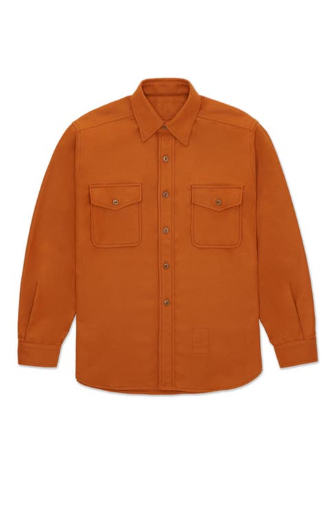 CPO Flannel Wool Overshirt