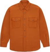 Fortela CPO Flannel Wool Overshirt