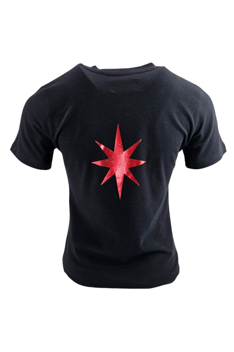 Croc Shoe T-Shirt, Alternate, color, black