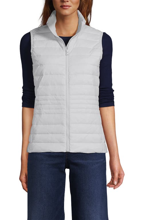 LANDS' END LANDS' END WANDERWEIGHT PACKABLE ULTRALIGHT DOWN VEST 