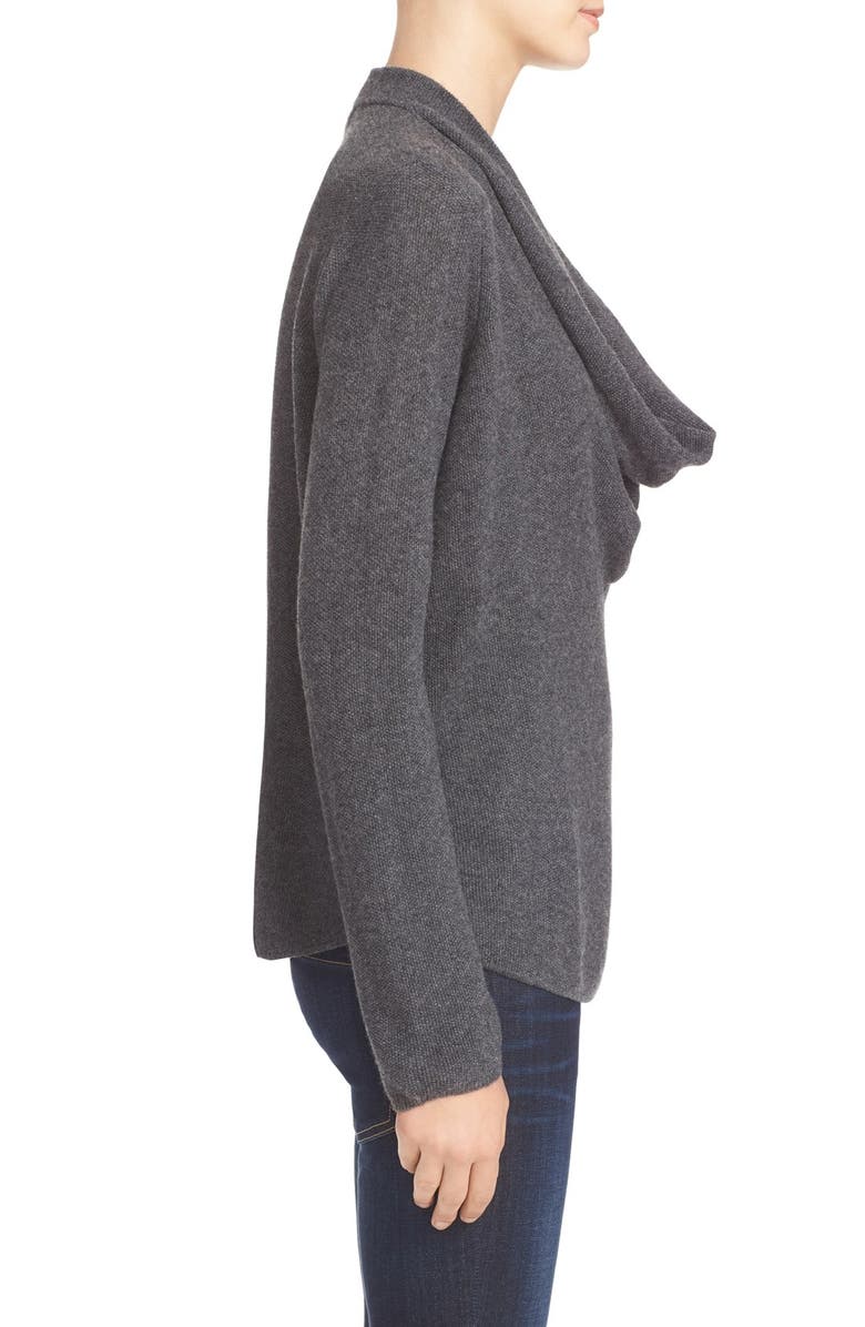 Joie Mikkelin Wool & Cashmere Drape Neck Sweater, Alternate, color, 