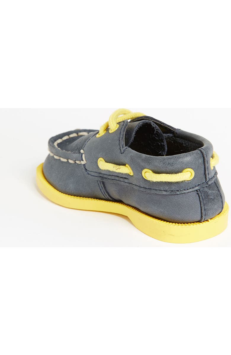 Sperry Top-Sider<sup>®</sup> Kids 'Authentic Original' Crib Shoe, Alternate, color,