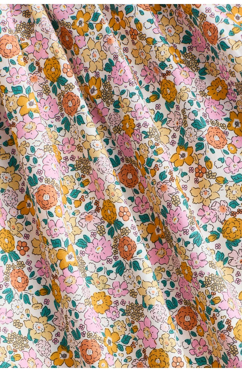 H&M 2-piece cotton dress and bloomers set, Alternate, color, Yellow/Floral