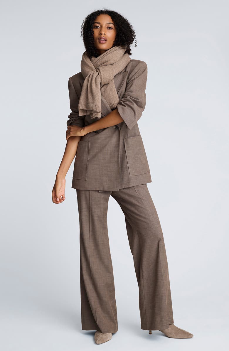 Kenneth Cole Flare Pants, Alternate, color, Camilla Brown