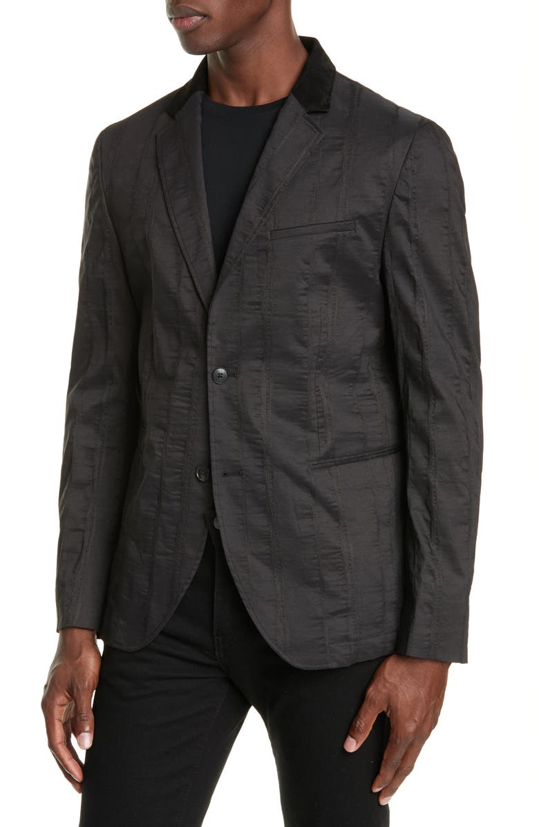 John Varvatos Two-Button Sport Coat, Alternate, color,