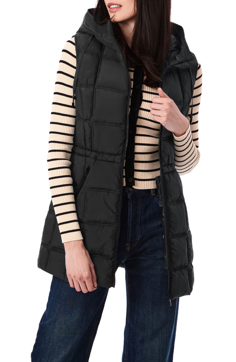 Bernardo Box Quilted Vest, Alternate, color,