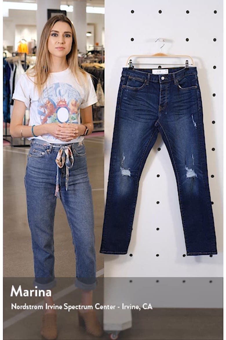 Ripped Slim Fit Jeans video