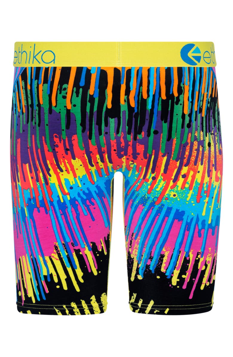 Ethika Kids' Dripped Out Boxer Briefs, Alternate, color,