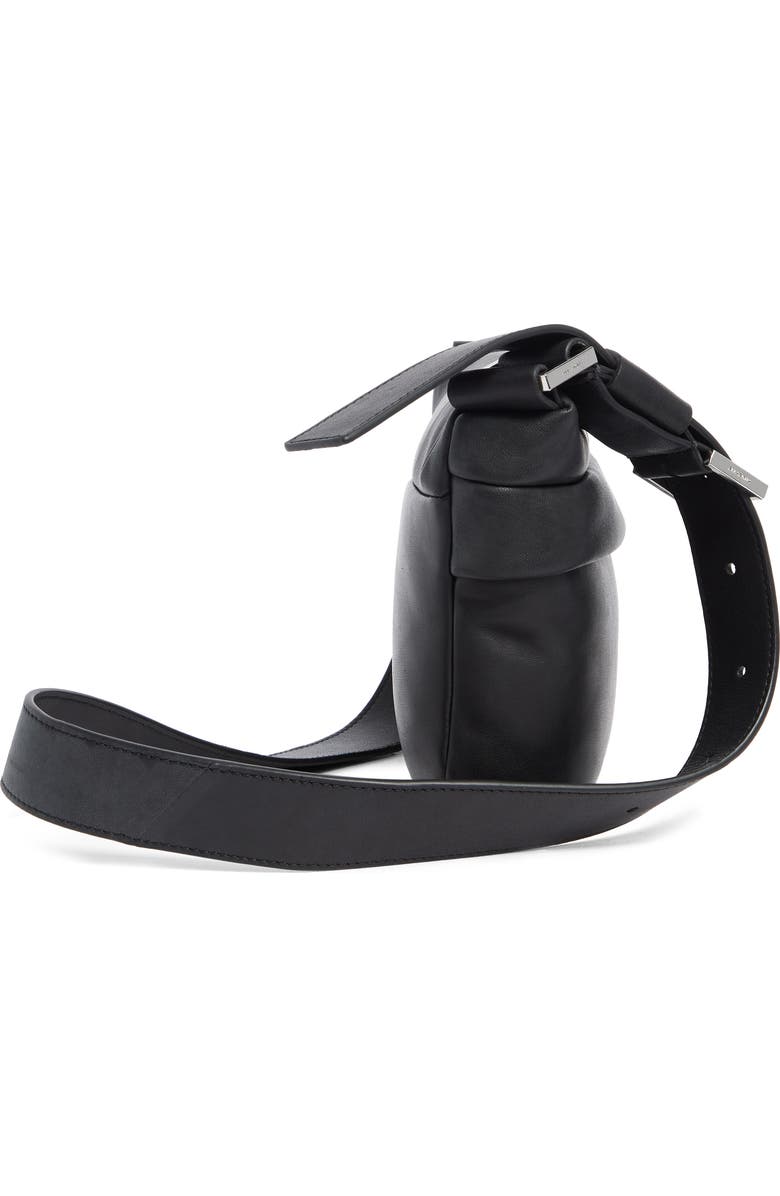 AllSaints Colette Leather Crossbody Bag, Alternate, color,