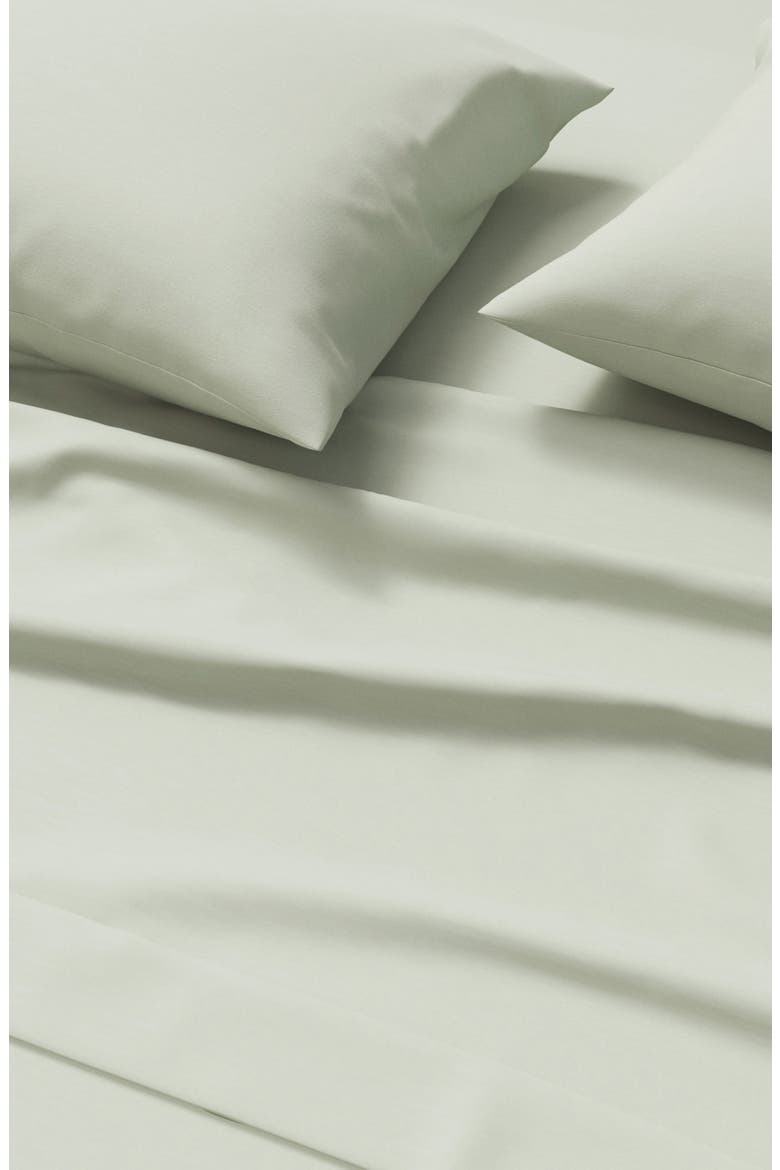 Cotton Jersey Knit Sheet Set, Alternate, color, GREEN