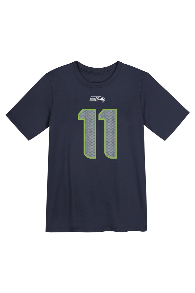 Preschool Nike Jaxon Smith-Njigba College Navy Seattle Seahawks Player Name & Number T-Shirt, Alternate, color, College Navy
