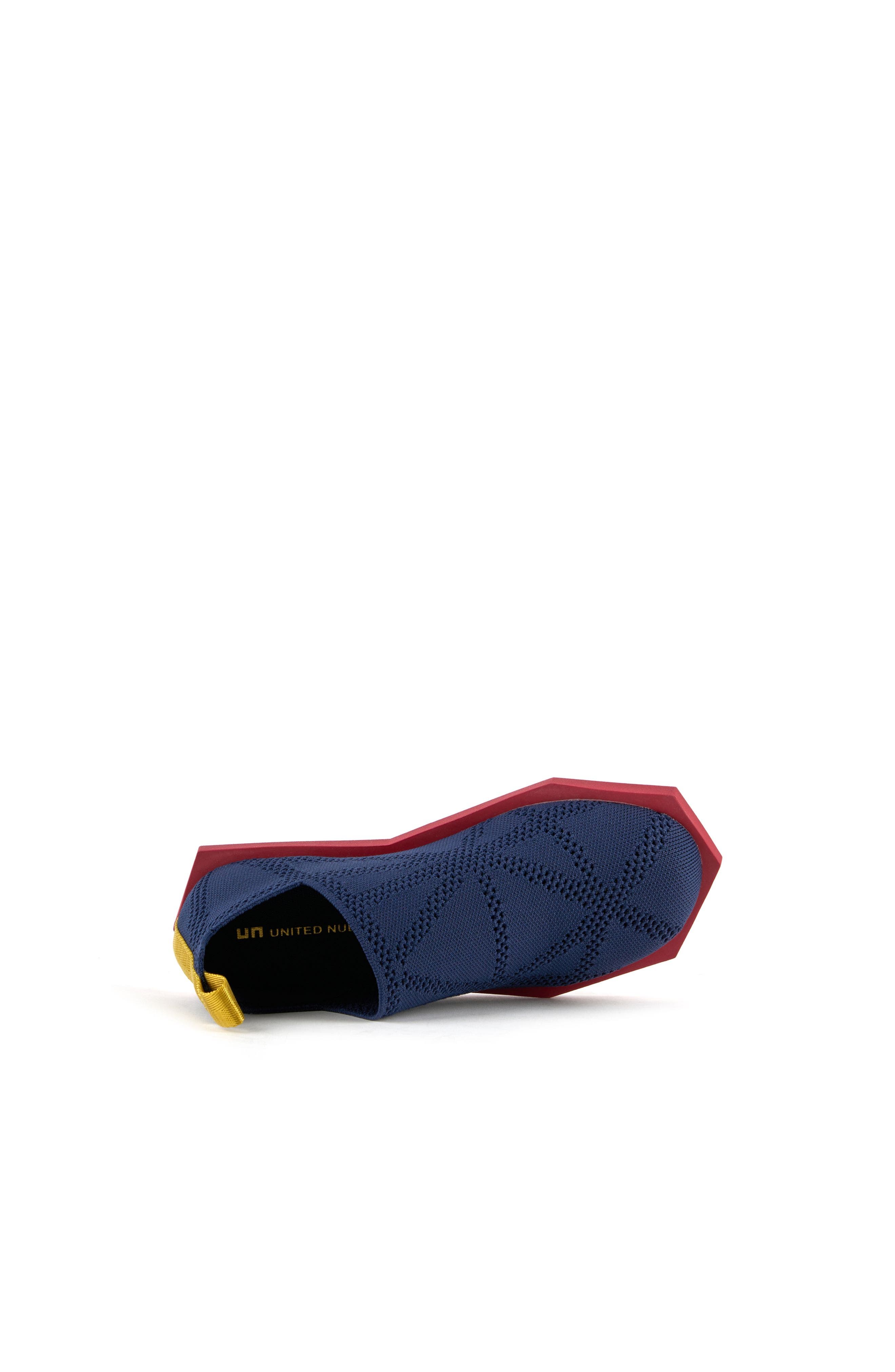 Poly Fabric Lo Sneakers, Alternate, color, Naval