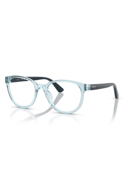 Vogue 47mm Pillow Optical Glasses In Blue