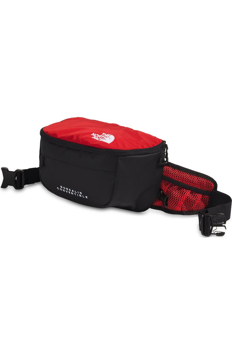 The North Face Borealis Convertible Backpack, Alternate, color, Tnf Red/ Tnf Black