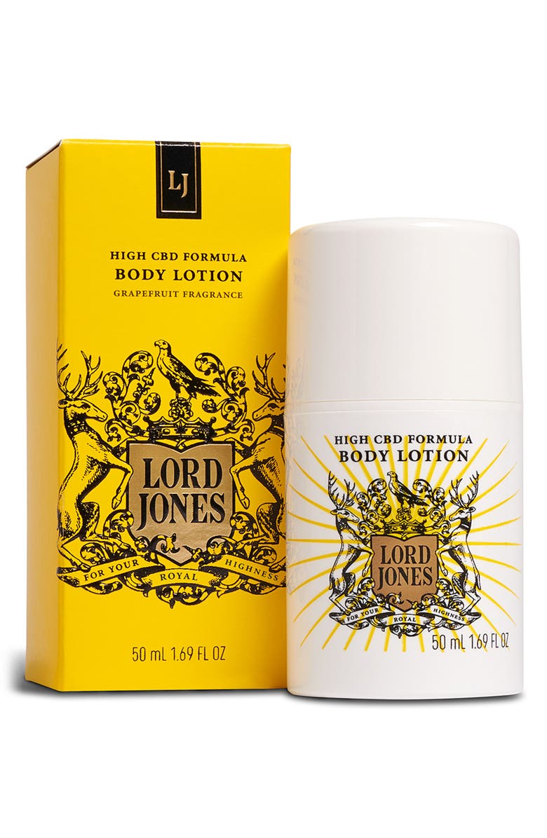 Lord Jones High CBD Formula Grapefruit Body Lotion, Main, color, 