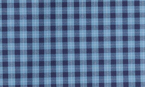 Bonobos Tech Slim Fit Check Button-up Shirt In Blue