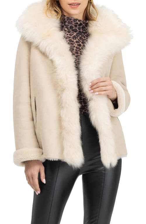 Gorski Merino Toscana Lamb Jacket In White