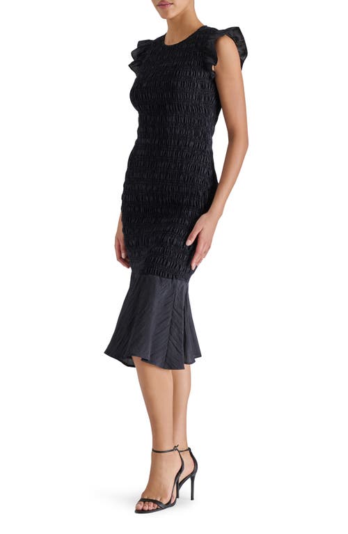Steve Madden Petra Smocked Ruffle Dress