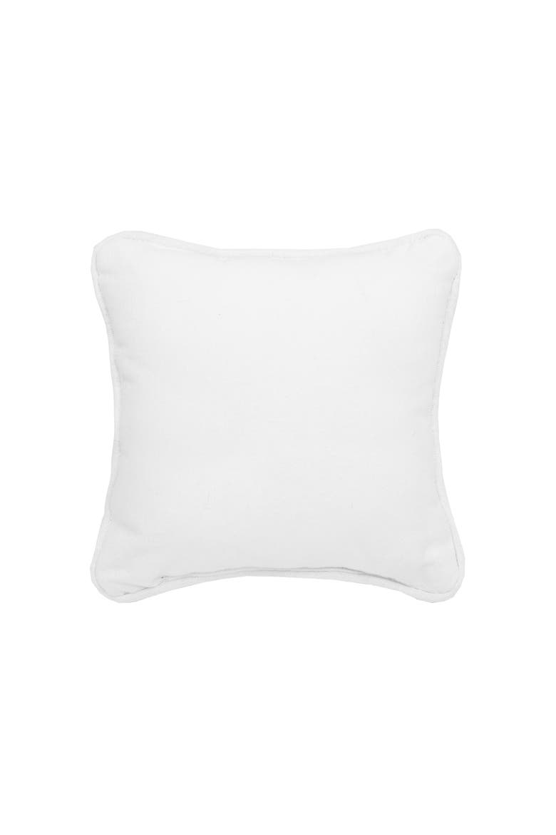 You Are My Best Friend Petite Accent Throw Pillow, 8" x 8", Alternate, color, Blue