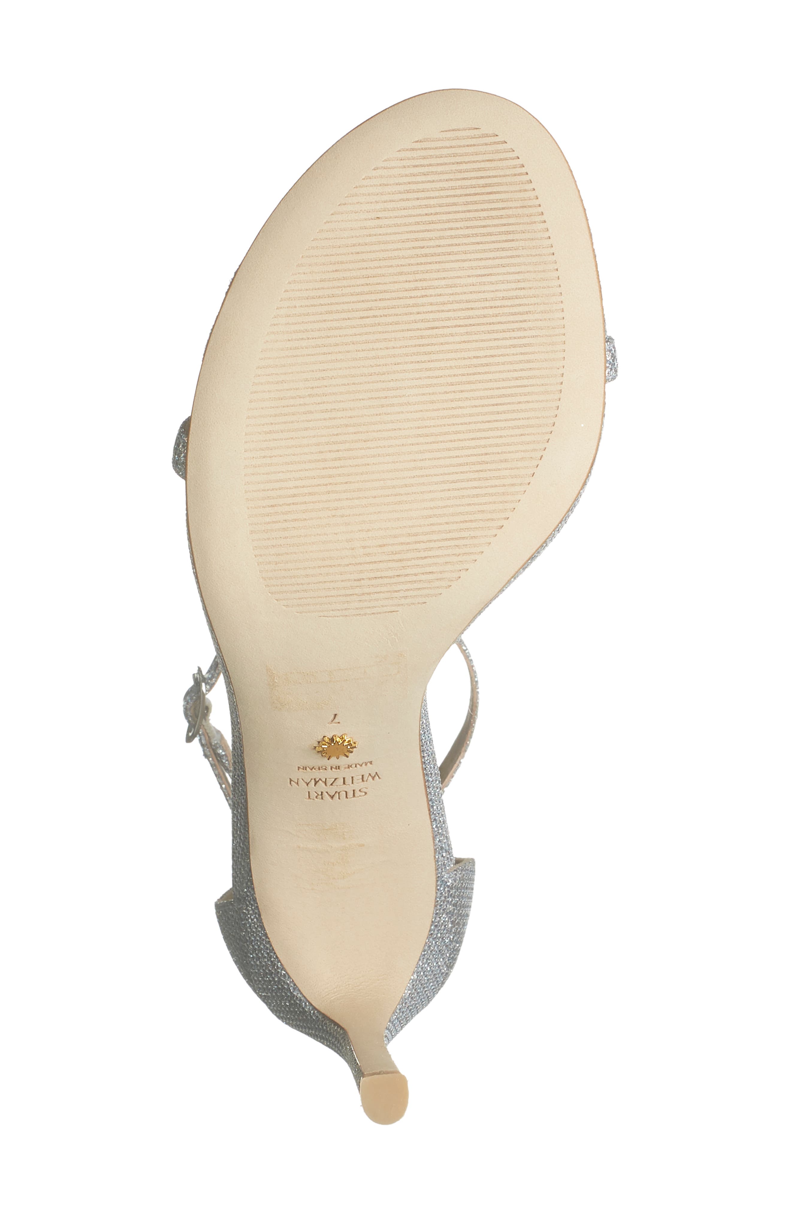 Stuart Weitzman Nudistsong Ankle Strap Sandal, Alternate, color, 