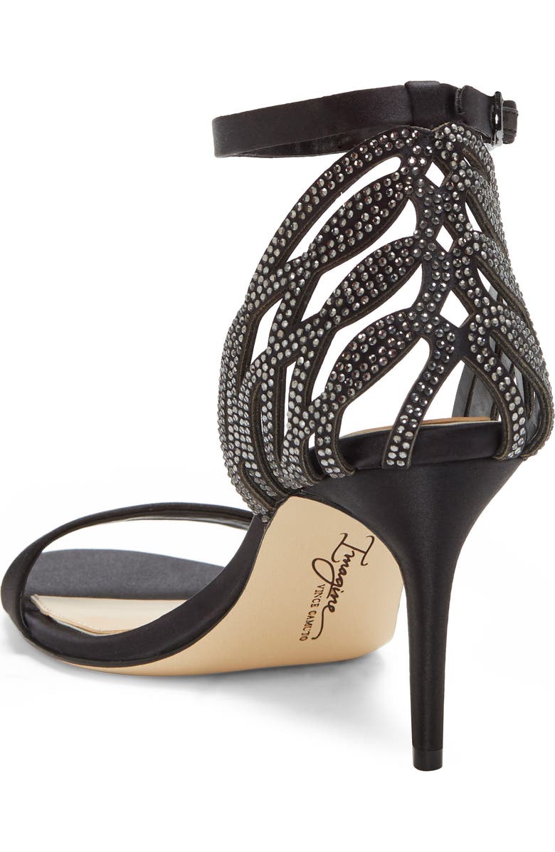 Imagine by Vince Camuto Imagine Vince Camuto Pharra Crystal Ankle Strap Sandal, Alternate, color,