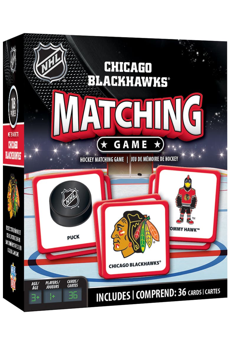 Chicago Blackhawks Matching Game, Main, color, Multicolor