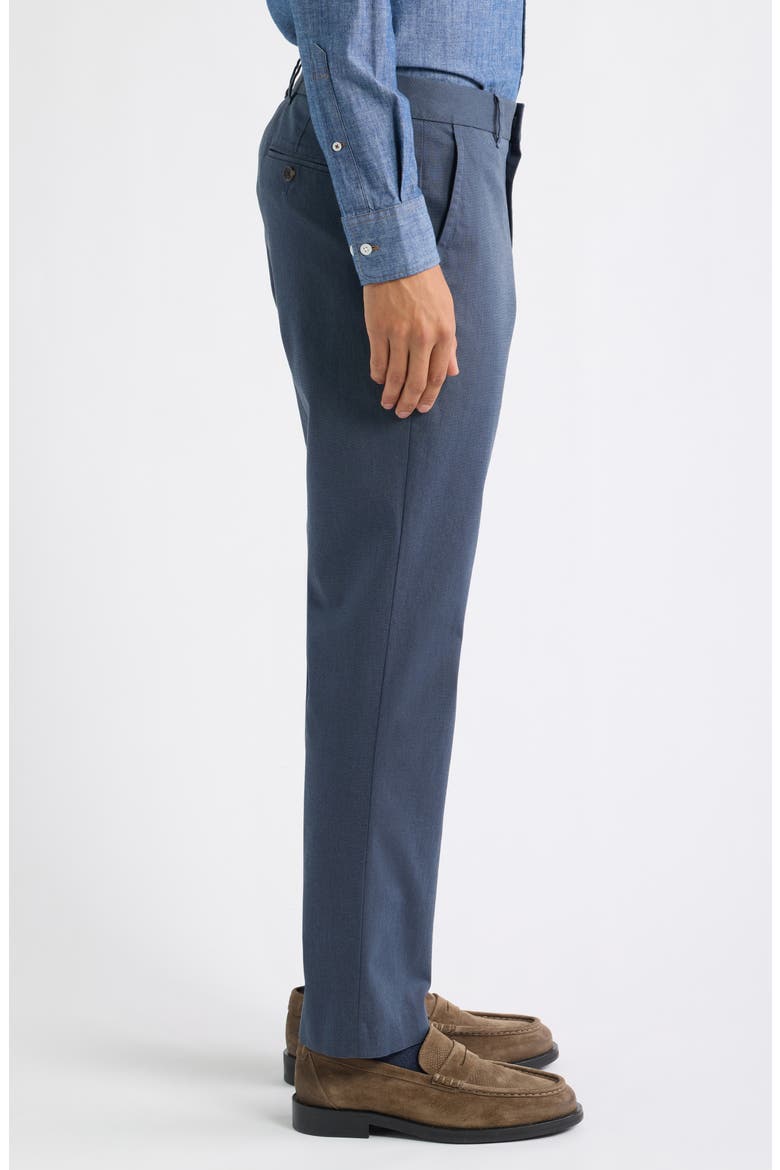 Weekday Warrior Stretch Cotton Trousers, Alternate, color, STEEL BLUE YARN DYE