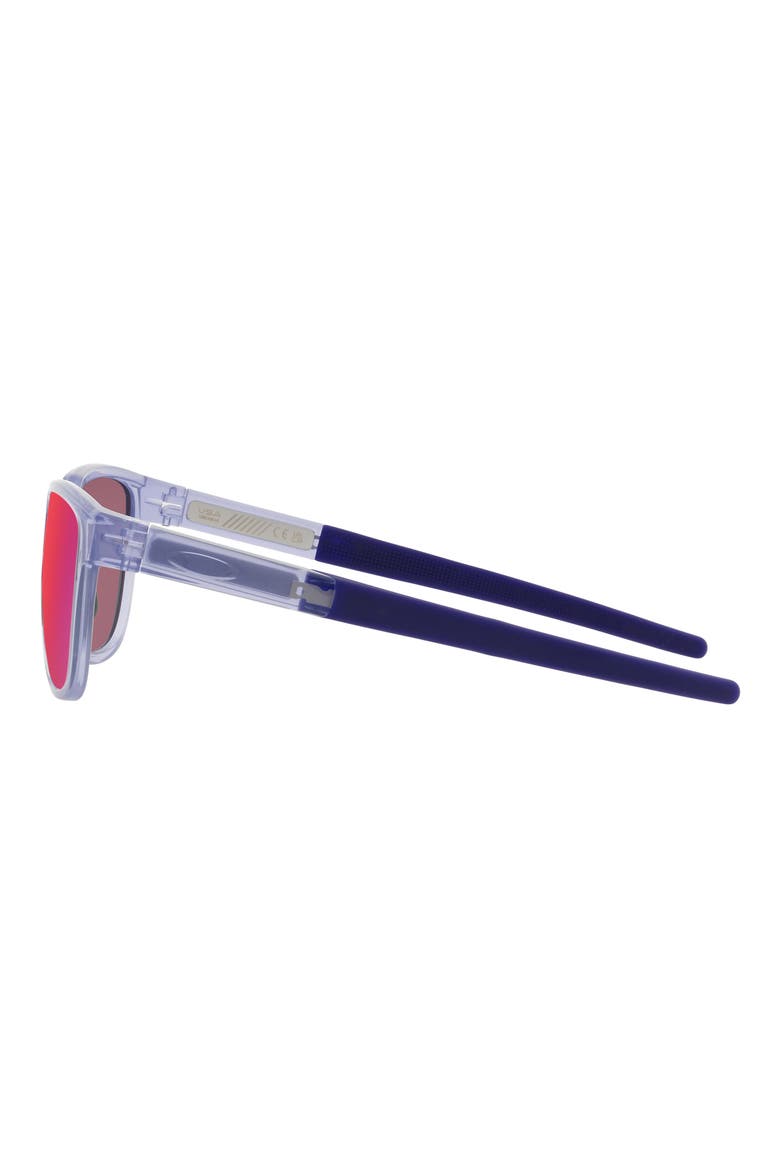 Actuator 57mm Low Bridge Fit Prizm™ Rectangular Sunglasses, Alternate, color, TRANS LILAC