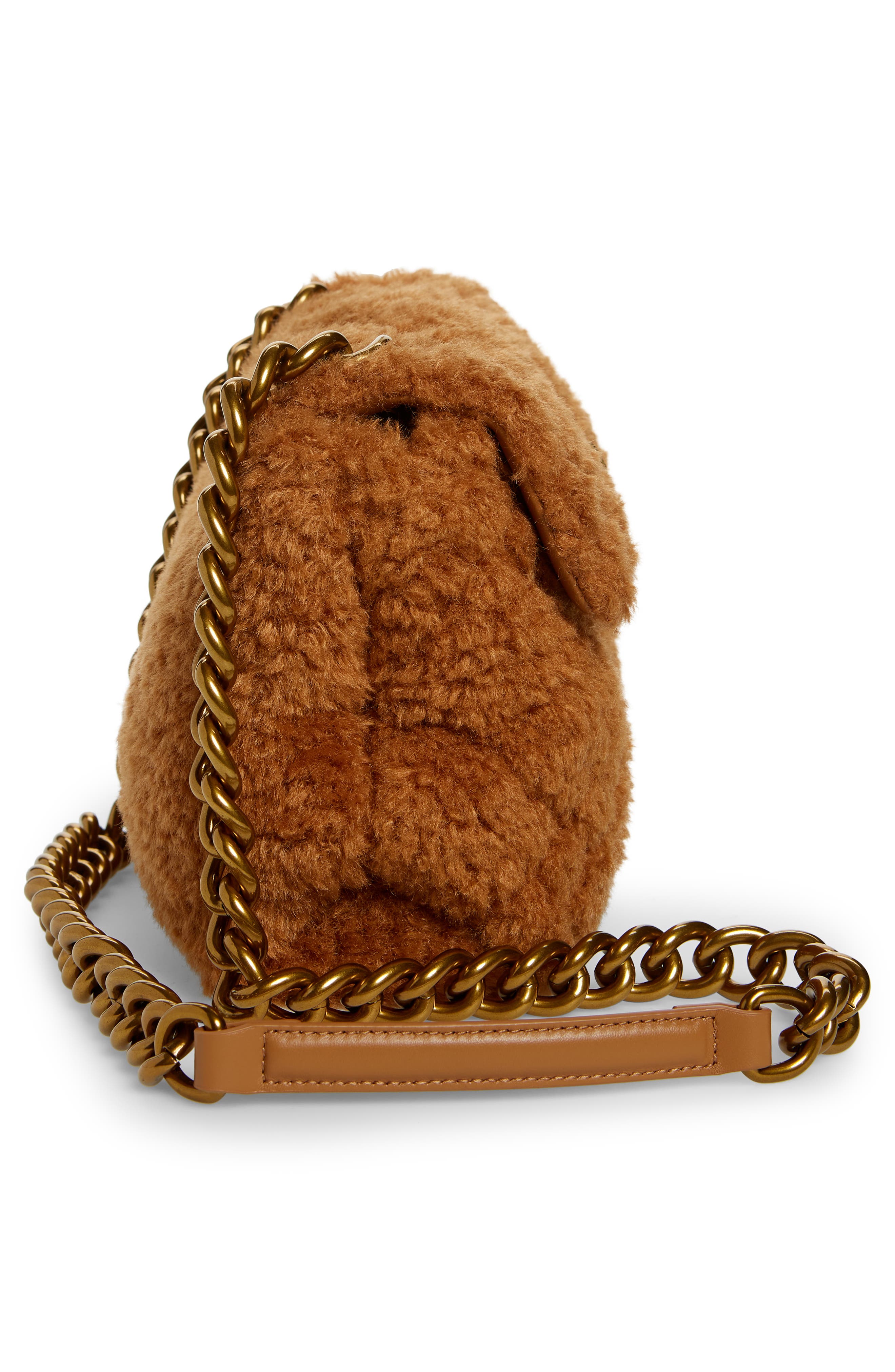 Kurt Geiger London Kensington Faux Fur Crossbody Bag, Alternate, color, 