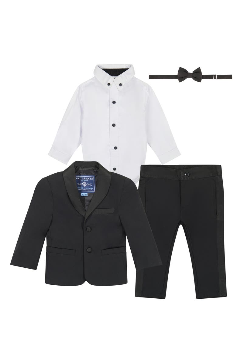 Andy & Evan Four-Piece Tuxedo Set, Main, color, 