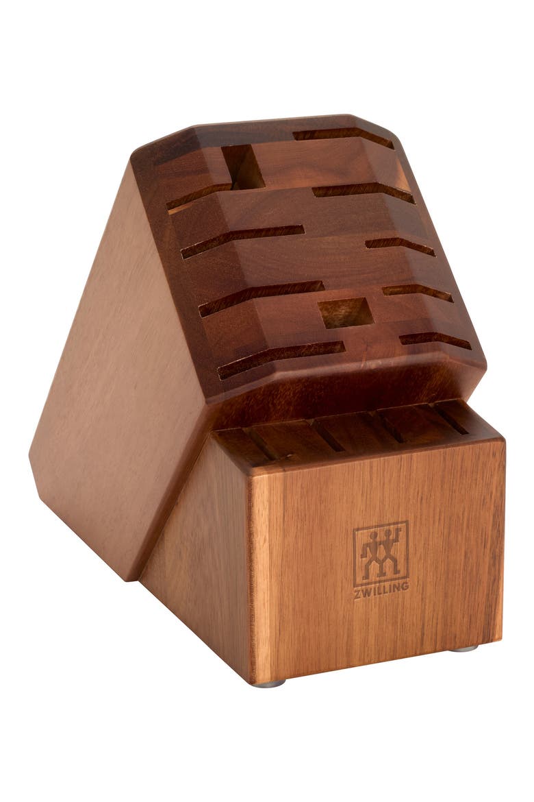 Spectrum 8-Piece Knife Block Set, Alternate, color, ACACIA