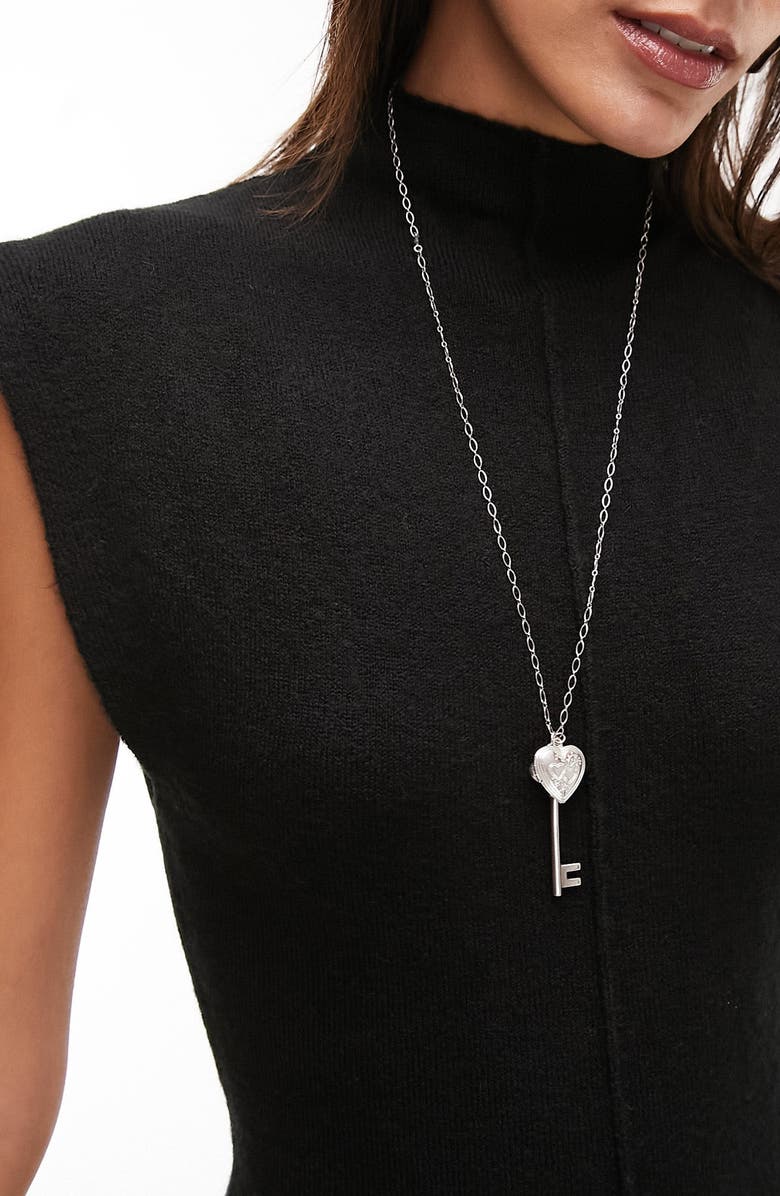 Topshop Exposed Seam Knit Midi Sweater Dress, Alternate, color,