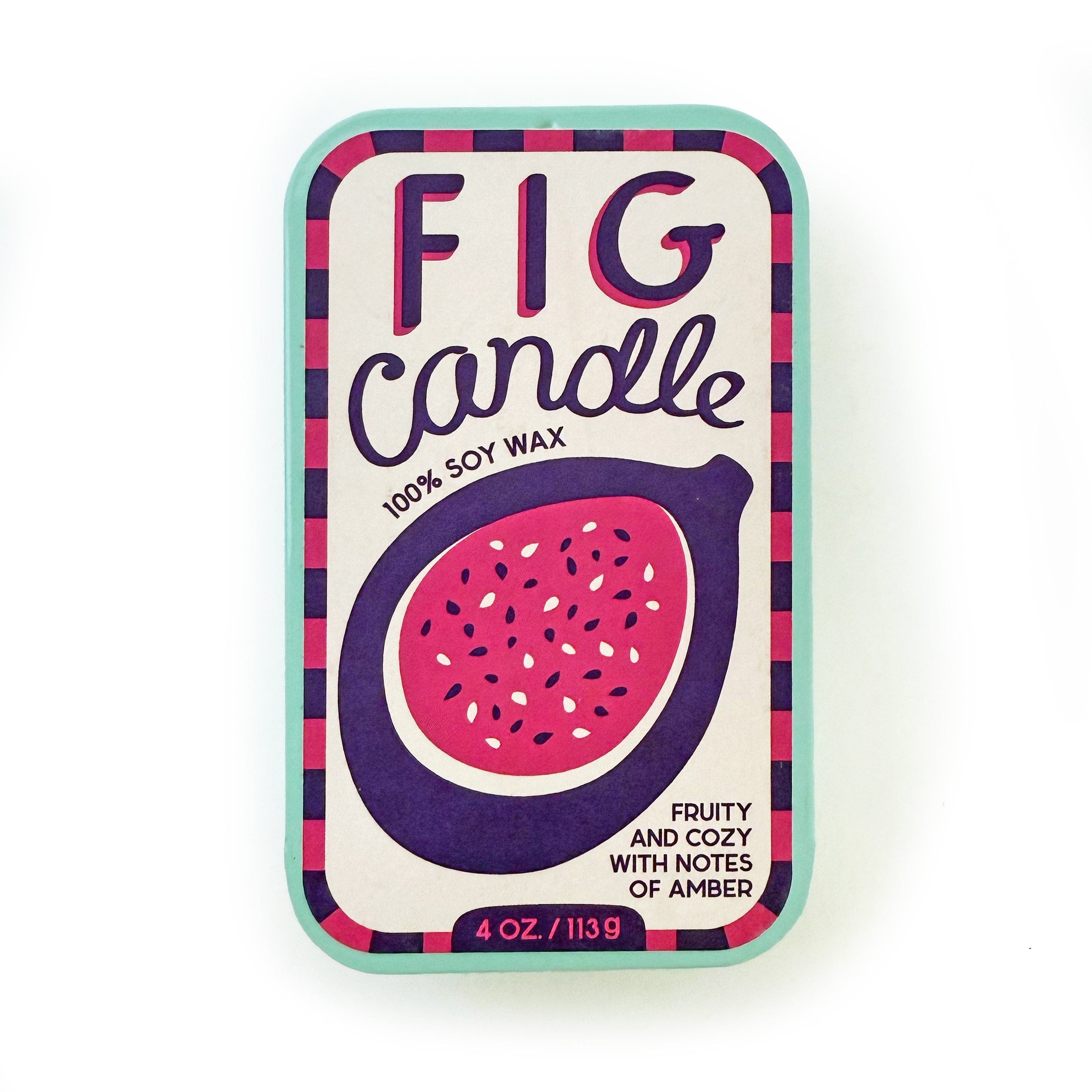 The Neighborgoods Fig Candle & Tote Gift Set, Alternate, color, Purple