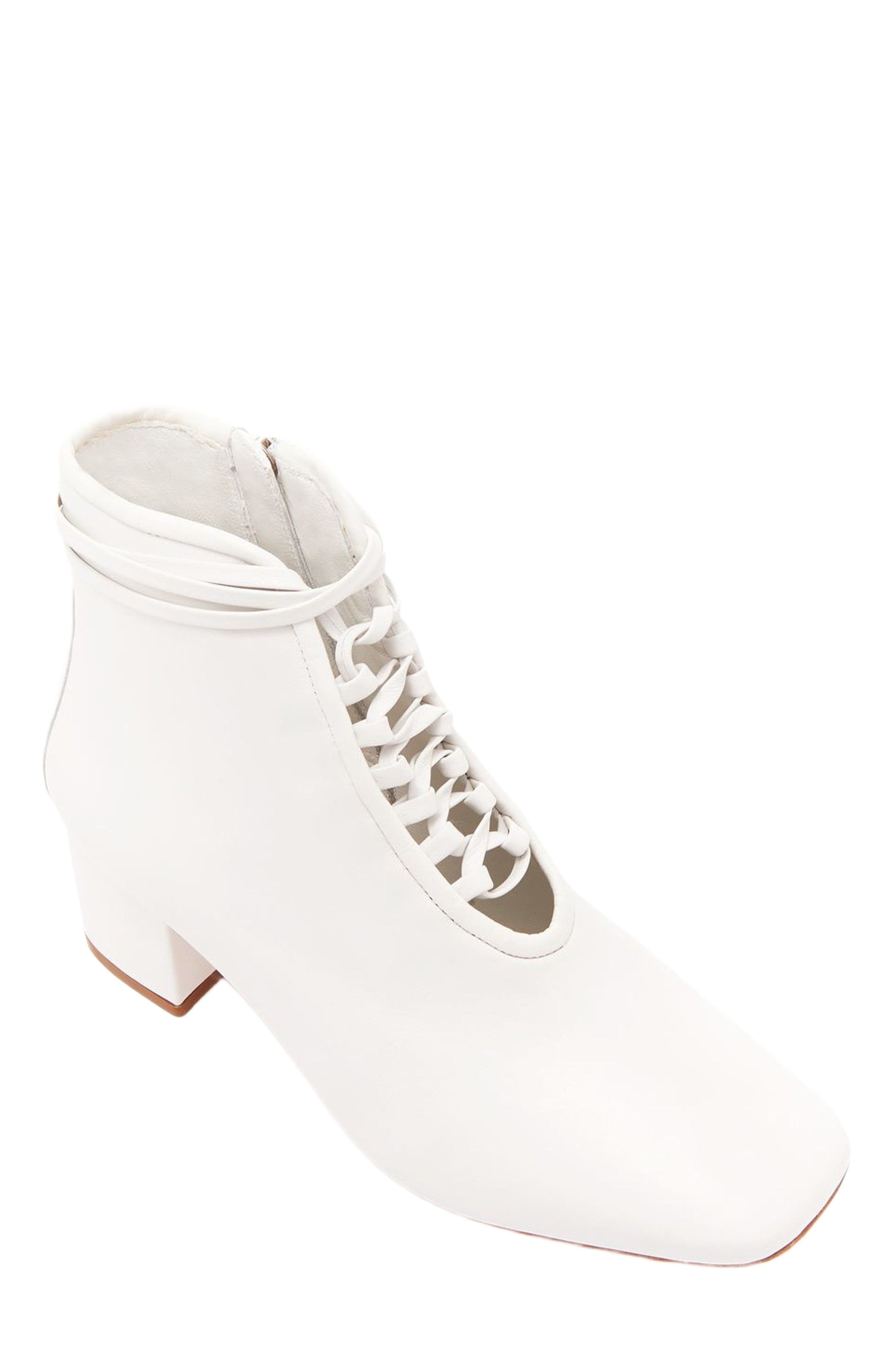 Cleo Boot, Alternate, color, White