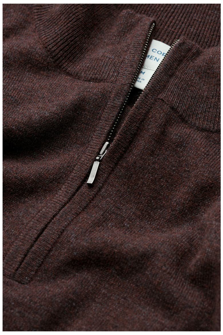Prow Quarter Zip Jumper, Alternate, color, TIMBER