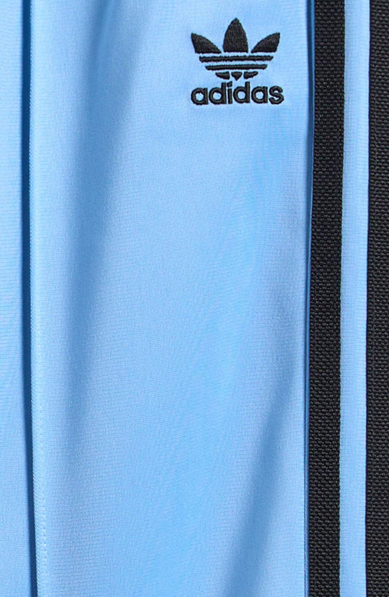 adidas Kids' Wide Leg Tricot Track Pants, Alternate, color, Ash Blue