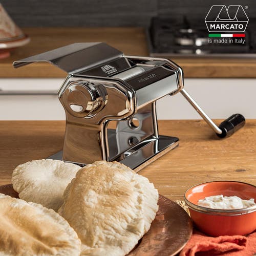 Marcato Atlas 180 Slide Manual Pasta Machine, Made