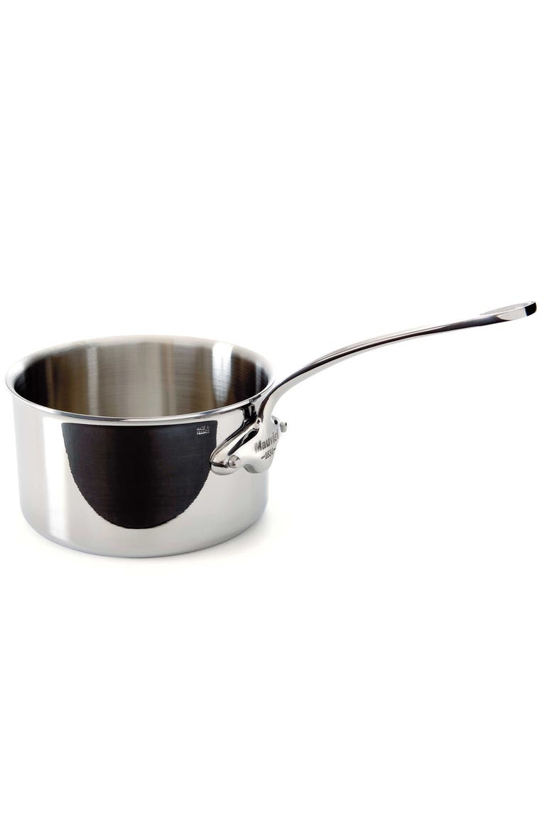 M'Cook 3.6 qt Stainless Steel Saucepan, Main, color, Silver