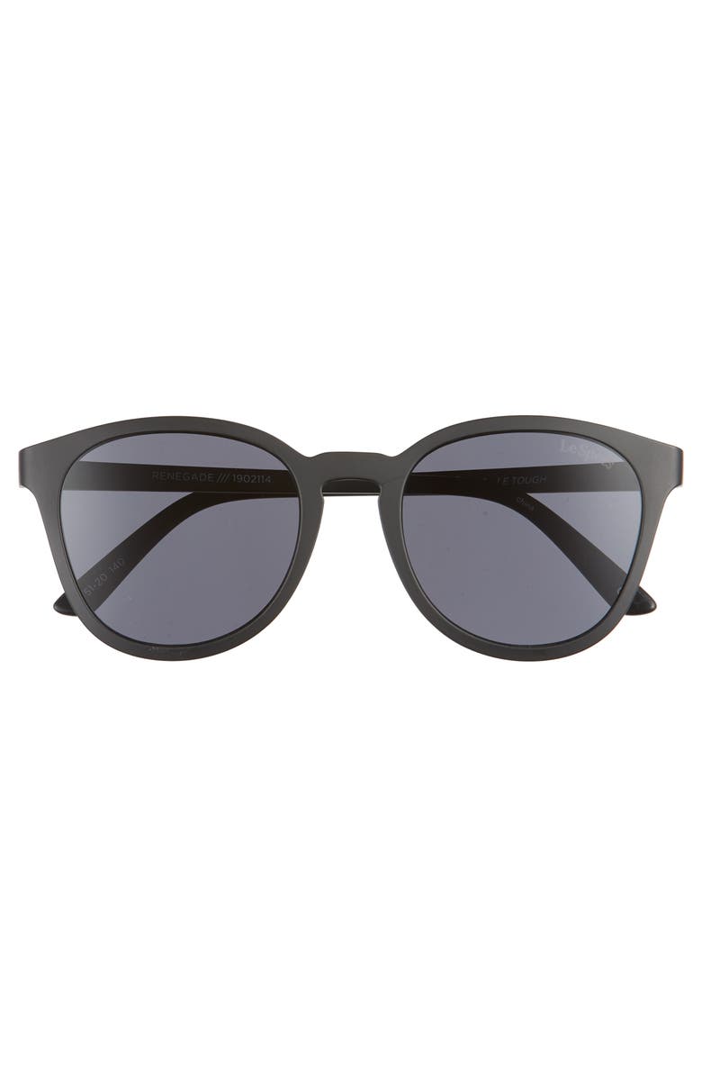 Le Specs Renegade 51mm Keyhole Sunglasses, Alternate, color,