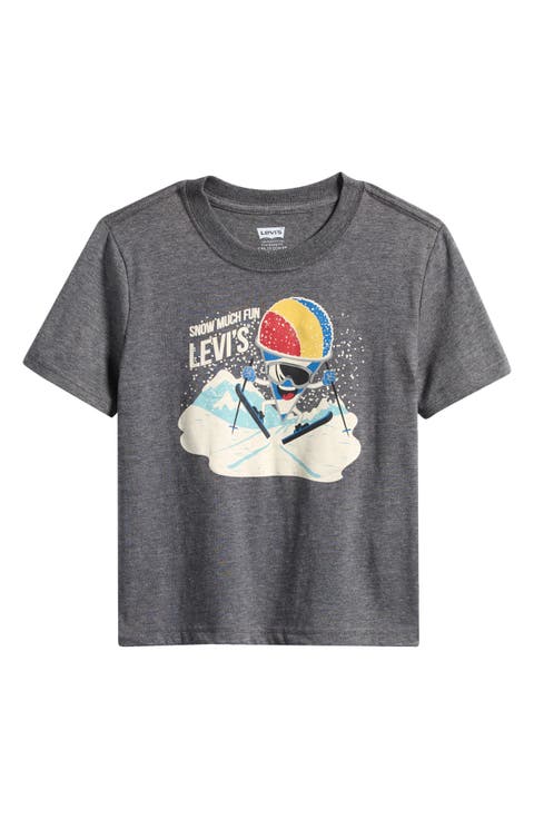 Kids' Skiing Snow Cone Graphic T-Shirt