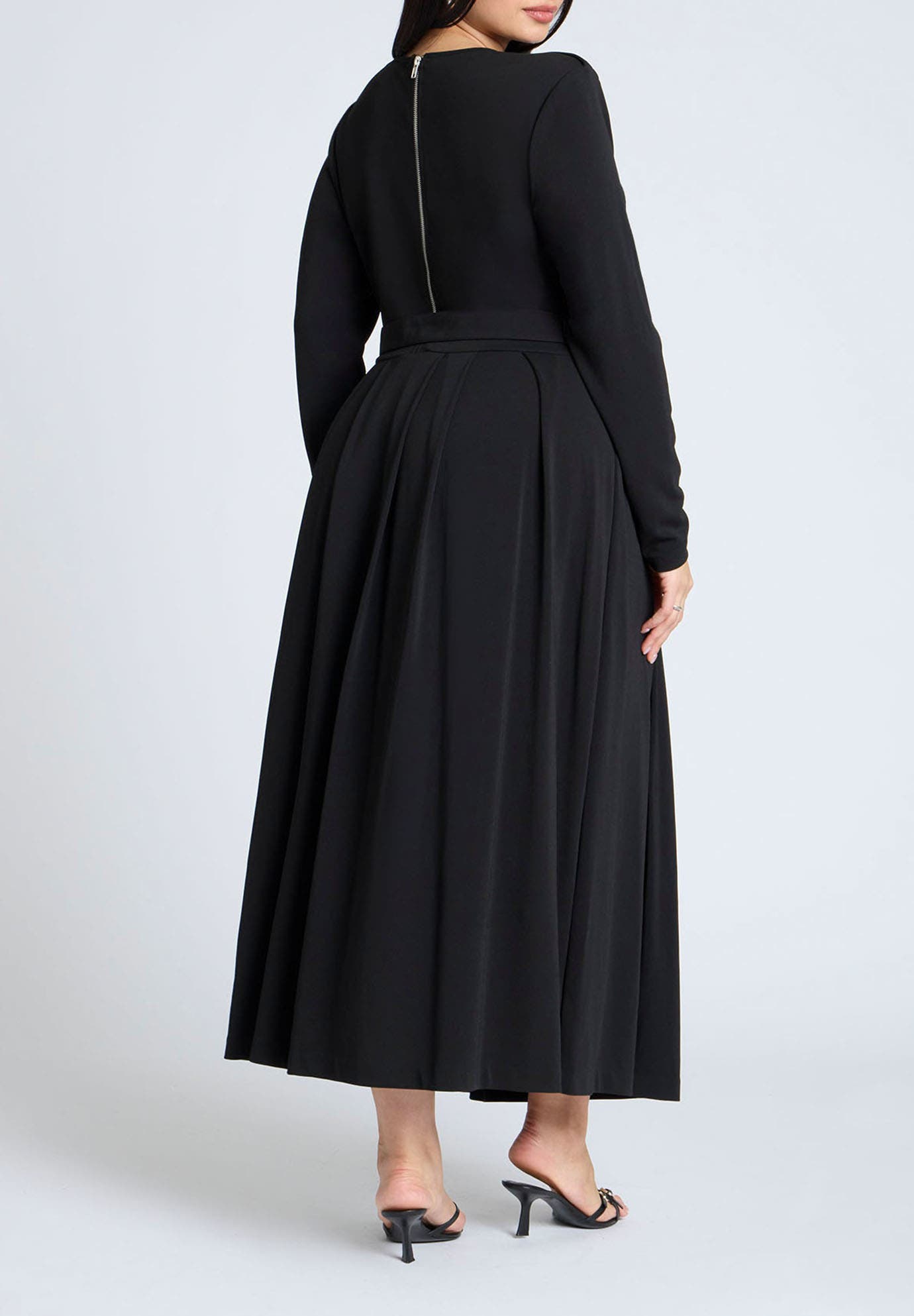 Eupalette Dress With Pleats - image 2