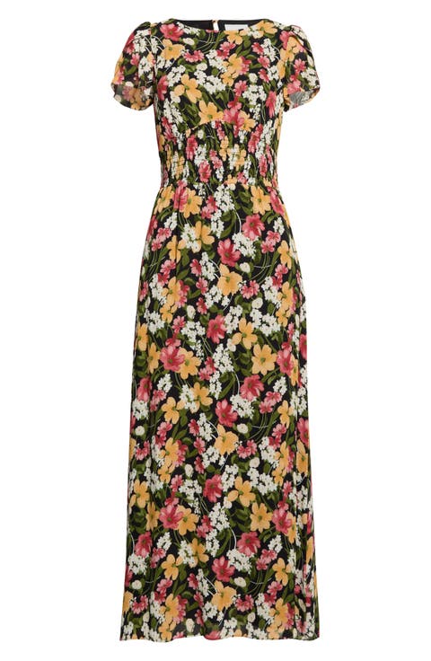 Drusilla Floral Print Maxi Dress